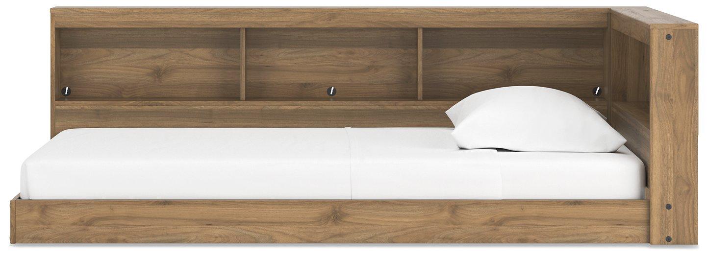 Deanlow Bookcase Storage Bed