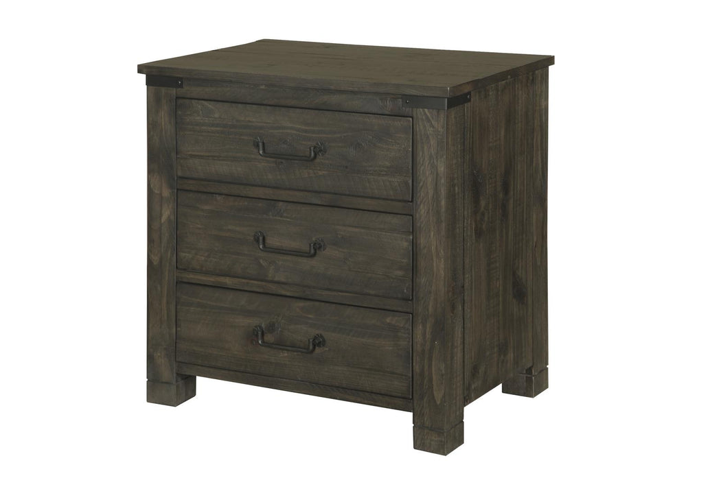 Magnussen Abington Drawer Nightstand in Weathered Charcoal