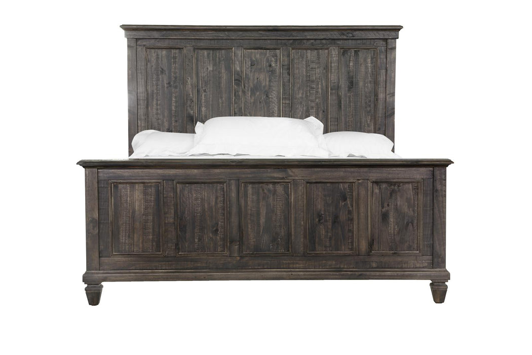 Magnussen Calistoga California King Panel Bed in Weathered Charcoal