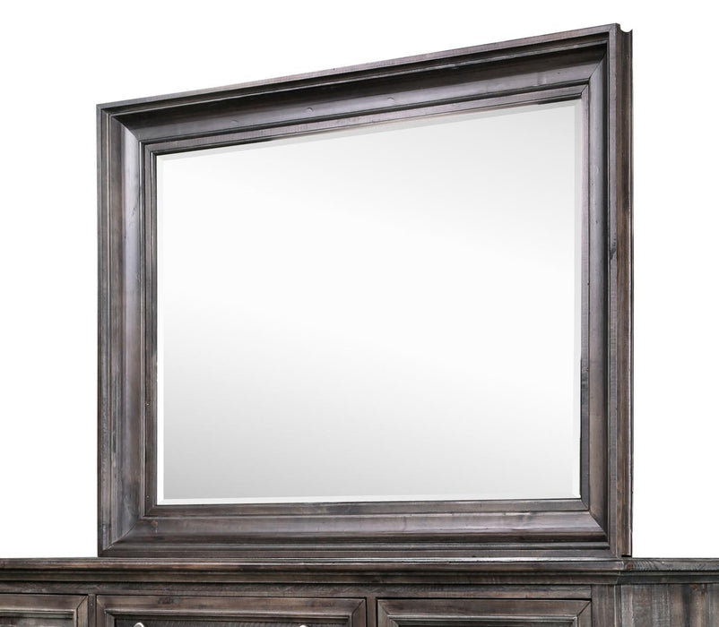 Magnussen Calistoga Landscape Mirror in Weathered Charcoal