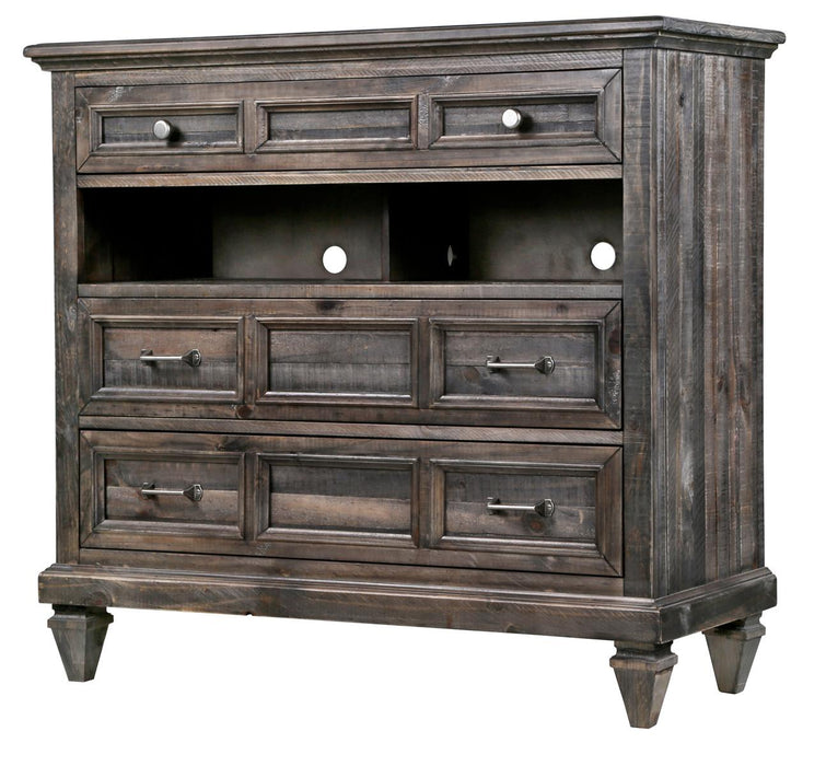 Magnussen Calistoga Media Chest  in Weathered Charcoal