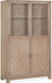 Magnussen Furniture Ainsley Display Cabinet in Cerused Khaki image