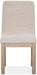 Magnussen Furniture Ainsley Upholstered Host Side Chair in Cerused Khaki (Set of 2) image