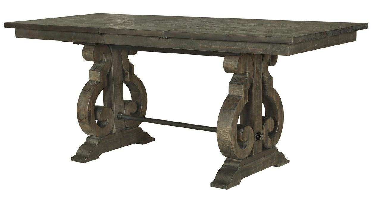 Magnussen Furniture Bellamy Rectangular Counter Height Table in Peppercorn