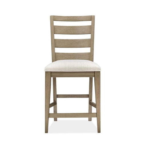 Magnussen Furniture Bellevue Manor Counter Dining Side Chair in White Weathered Shutter image