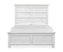 Magnussen Furniture Bellevue Manor King Panel Bed in Weathered Shutter White image