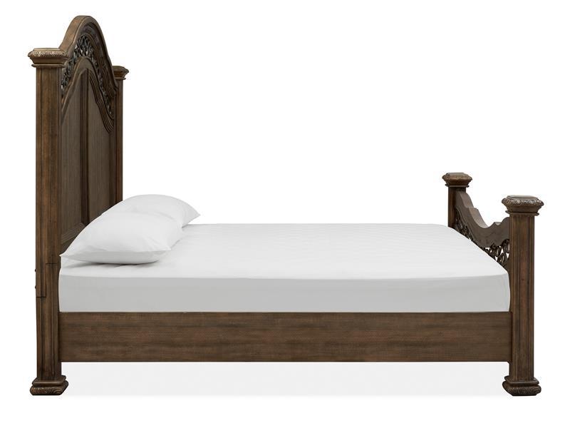 Magnussen Furniture Durango Queen Panel Bed in Willadeene Brown