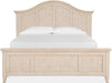 Magnussen Furniture Harlow Queen Panel Bed in Weathered Bisque image