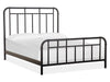 Magnussen Furniture Harper Springs Metal Queen Bed in Forged Iron image