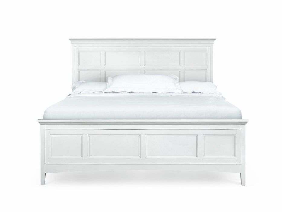 Magnussen Furniture Kentwood Cal King Panel Bed in White image