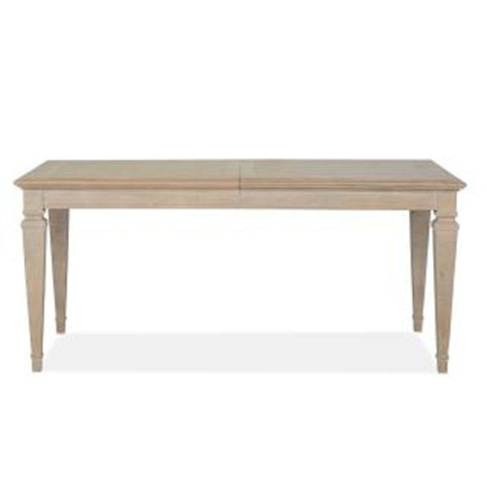 Magnussen Furniture Lancaster Rectangular Dining Table in Dovetail Grey