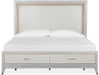 Magnussen Furniture Lenox King Storage Bed in Acadia White image