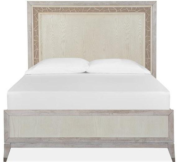 Magnussen Furniture Lenox Queen Panel Bed in Acadia White image