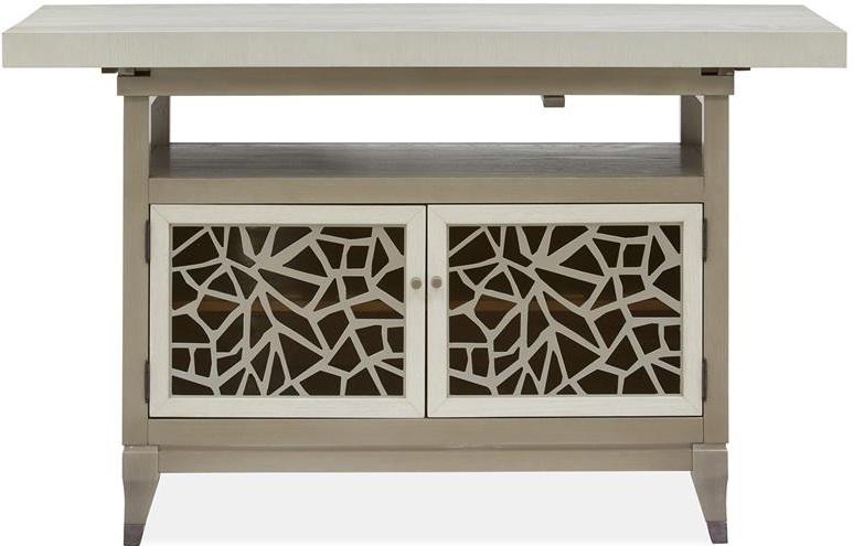 Magnussen Furniture Lenox Rectangular Counter Table in Acadia White image