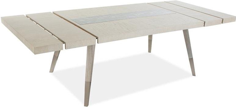 Magnussen Furniture Lenox Rectangular Dining Table in Acadia White