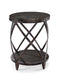 Magnussen Furniture Milford Round Accent Table in Weathered Charcoal image