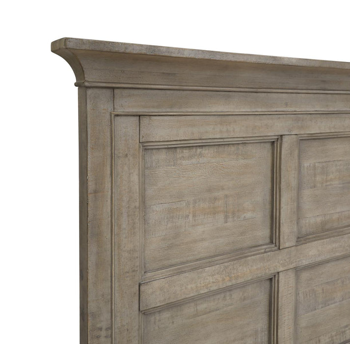 Magnussen Furniture Paxton Place California King Panel Bed in Dovetail Grey