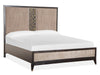 Magnussen Furniture Ryker California King Upholstered Panel Bed in Nocturn Black/Coventry Grey image