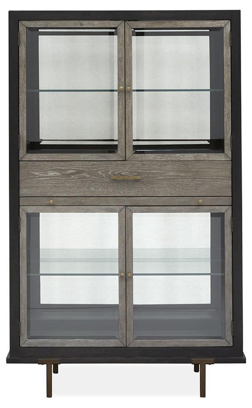 Magnussen Furniture Ryker Display Cabinet in Nocturn Black image