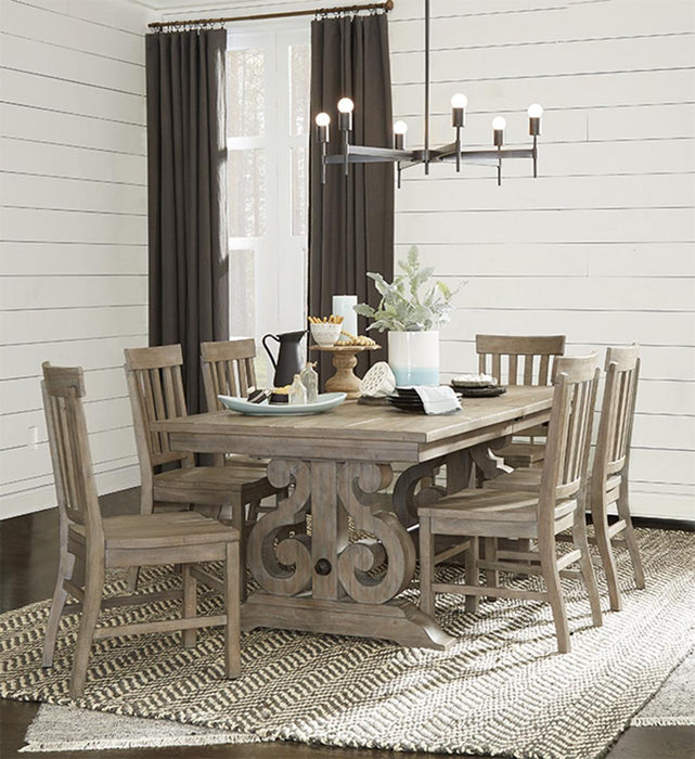 Magnussen Furniture Tinley Park Rectangular Dining Table in Dove Tail Grey D4646-20