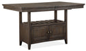 Magnussen Furniture Westley Falls Counter Table in Graphite image