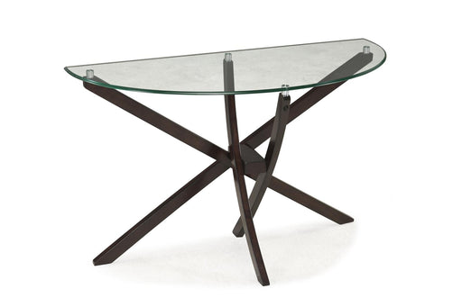 Magnussen Furniture Xenia Demilune Sofa Table in Espresso T2184-75 image