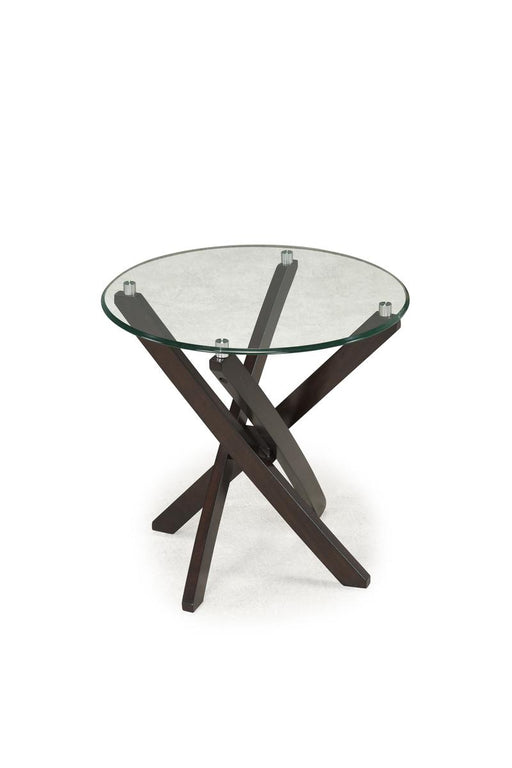 Magnussen Furniture Xenia Round End Table in Espresso T2184-05 image