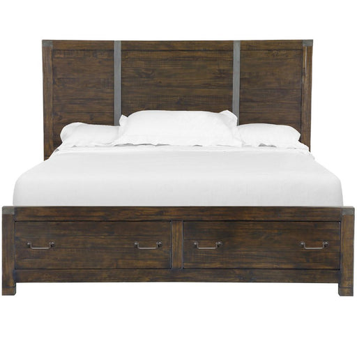 Magnussen Pine Hill King Storage Bed in Rustic Pine image