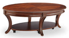 Magnussen Winslet Oval Cocktail Table in Cherry image