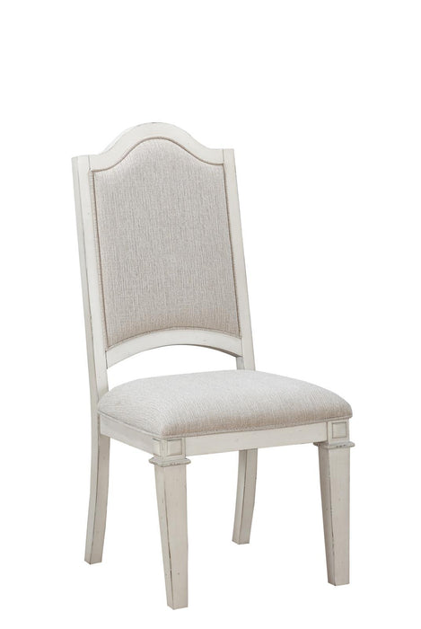 New Classic Furniture Anastasia Side Chair in Antique Bisque (Set of 2)
