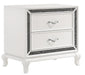 New Classic Furniture Park Imperial 2 Drawer Nightstand in White image