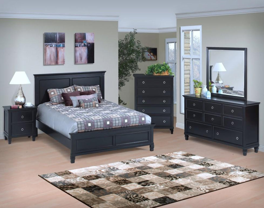 New Classic Furniture Tamarack Full Bed in Black