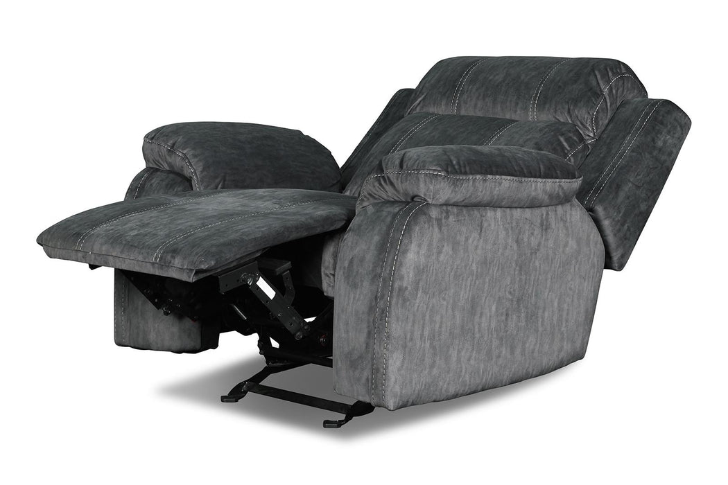 New Classic Furniture Tango Glider Recliner in Shadow