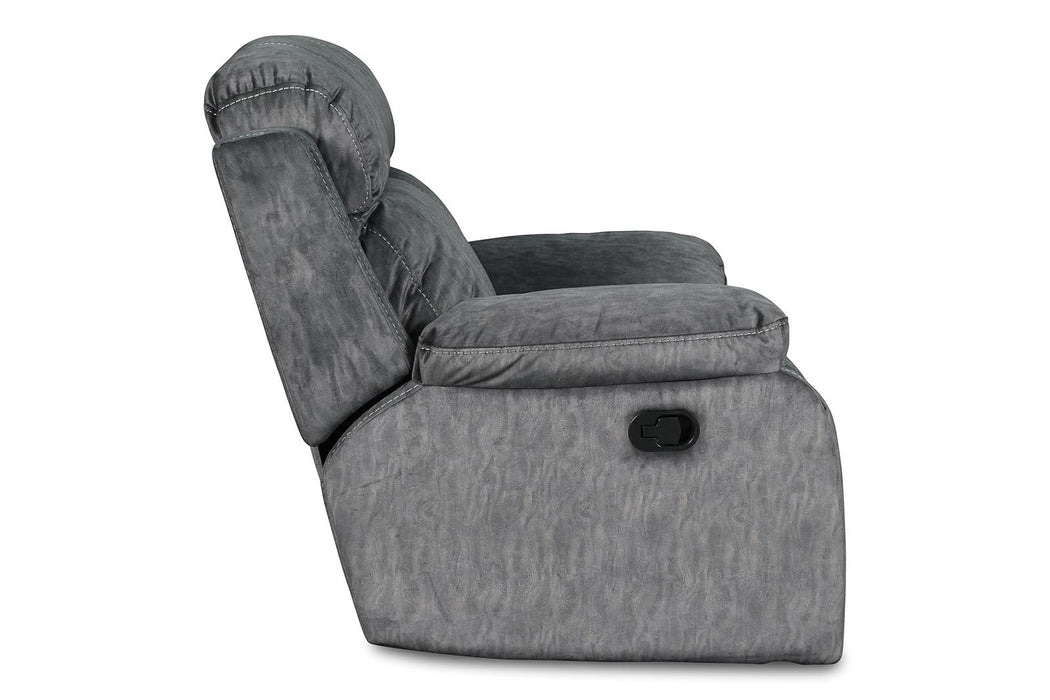 New Classic Furniture Tango Glider Recliner with Power Footrest in Shadow