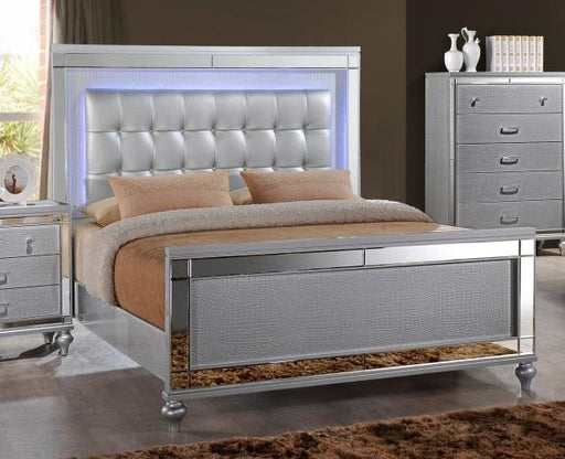 New Classic Furniture Valentino Youth Twin Bed in Silver image