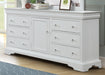 New Classic  Furniture Versaille 6 Drawers Dresser in White image