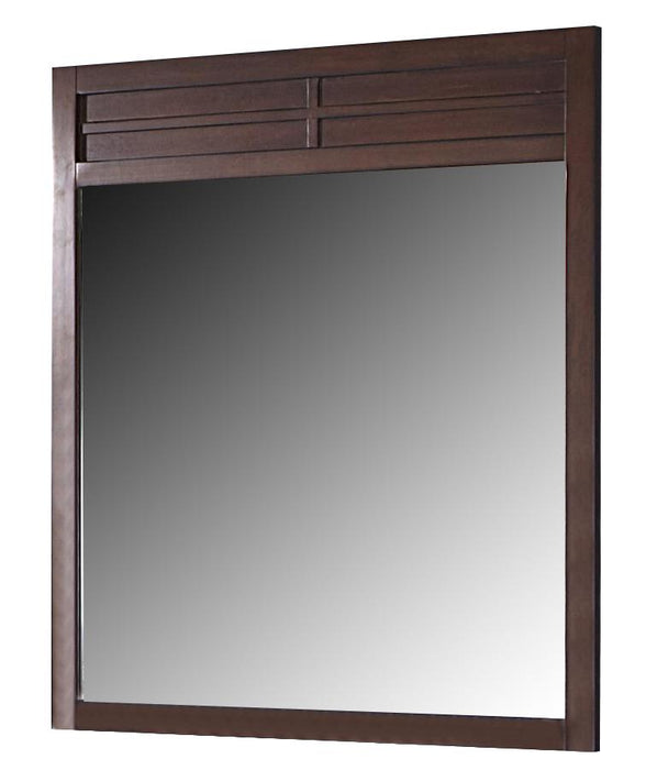 New Classic Kensington Mirror in Burnished Cherry