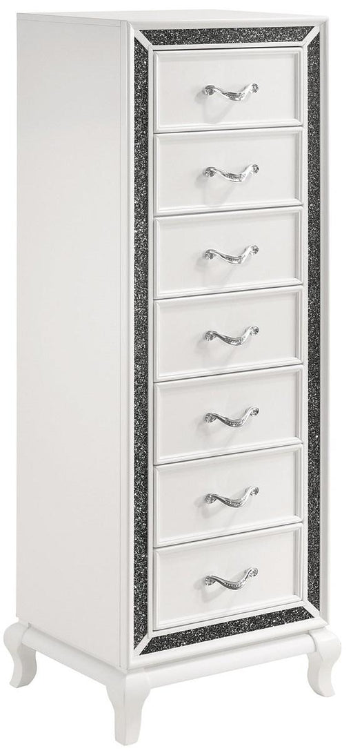 New Classic Furniture Park Imperial 9 Drawer Lingerie Chest in White image